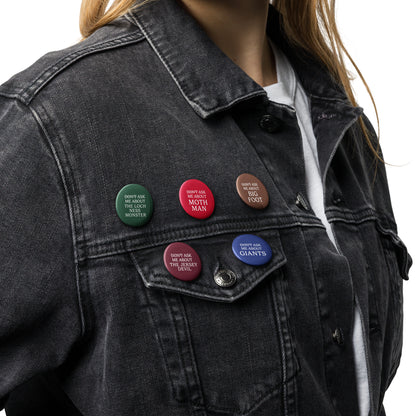 Ask me about Cryptids Badge Set