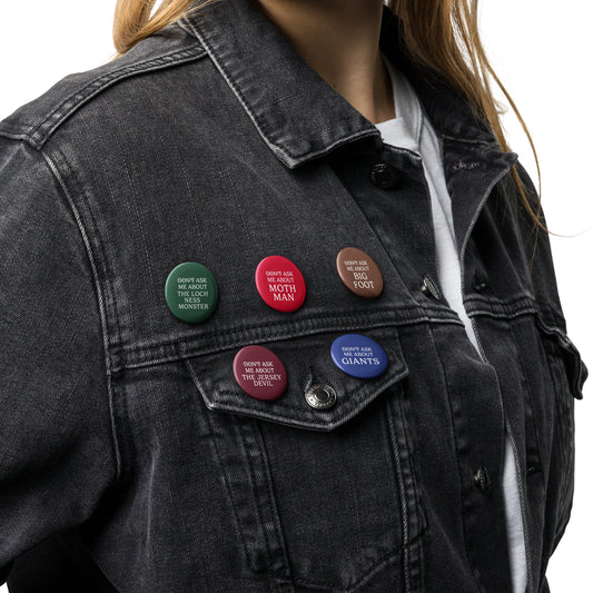Ask me about Cryptids Badge Set